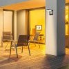 Naświetlacz elewacyjny V-TAC 17W LED okrągła czarna IP65 VT-11020 3000K 2520lm